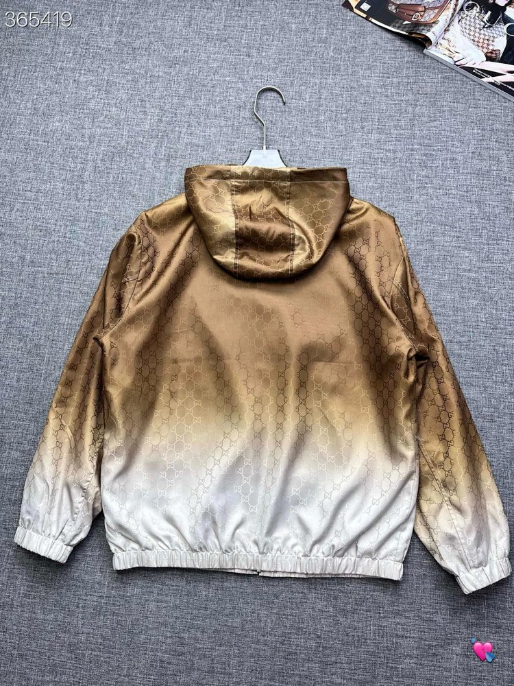 GUCCI 2026 new men's fashionable casual hooded jacket jacket | Supeerbuy Spreadsheet