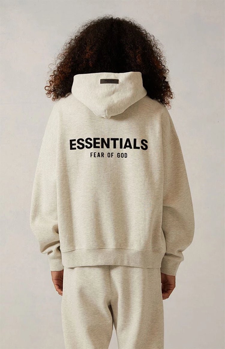 FEAR OF GOD FOG ESSENTIALSHigh street plush printed hoodie sweatshirt | Supeerbuy Spreadsheet