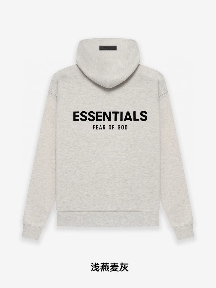 FEAR OF GOD FOG ESSENTIALSHigh street plush printed hoodie sweatshirt | Supeerbuy Spreadsheet