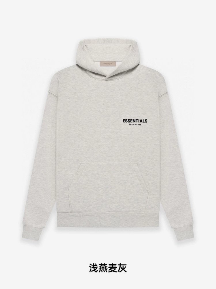 FEAR OF GOD FOG ESSENTIALSHigh street plush printed hoodie sweatshirt | Supeerbuy Spreadsheet