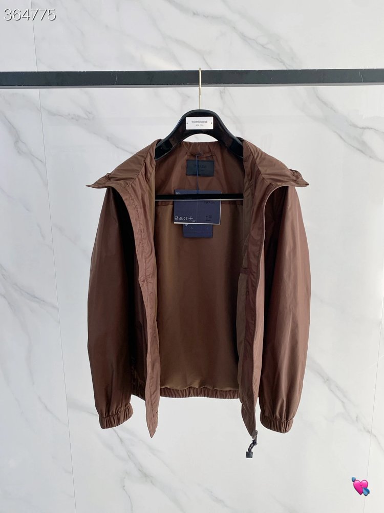 Prada 2026 Spring/Summer New Men's Fashion Hooded Casual Jacket | Supeerbuy Spreadsheet
