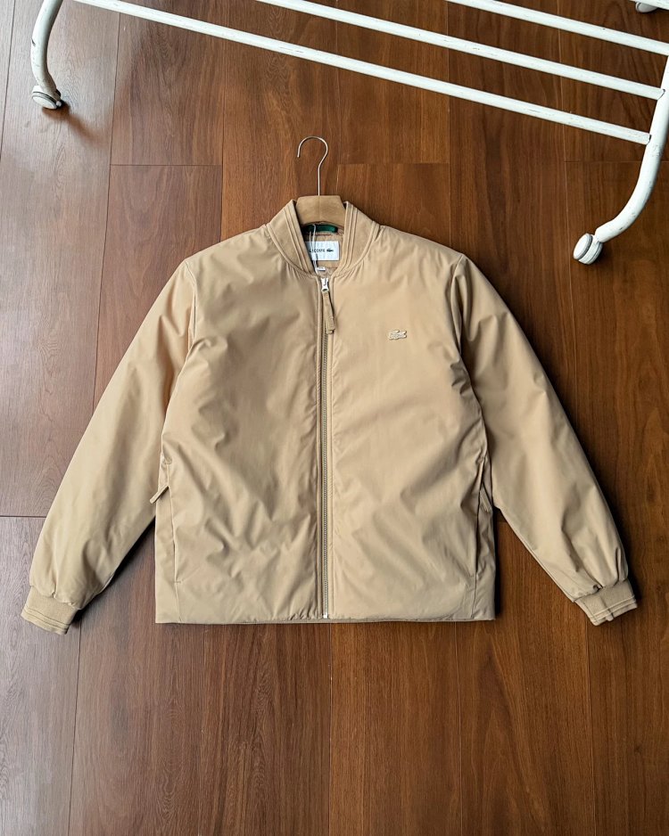 LACOSTEFrench Crocodile New Trendy Cotton Flight Jacket Cotton Coat BH2596 | Supeerbuy Spreadsheet