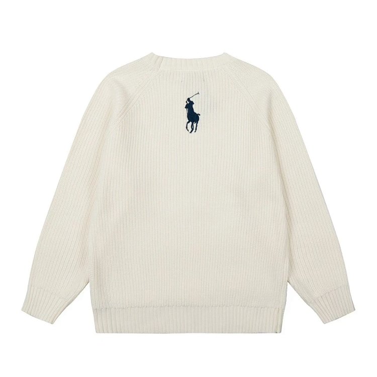 Ralph Lauren's new round neck embroidered knitted sweater | Supeerbuy Spreadsheet
