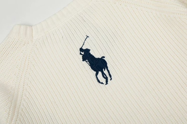 Ralph Lauren's new round neck embroidered knitted sweater | Supeerbuy Spreadsheet