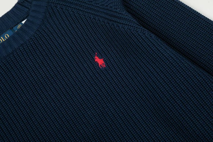 Ralph Lauren's new round neck embroidered knitted sweater | Supeerbuy Spreadsheet