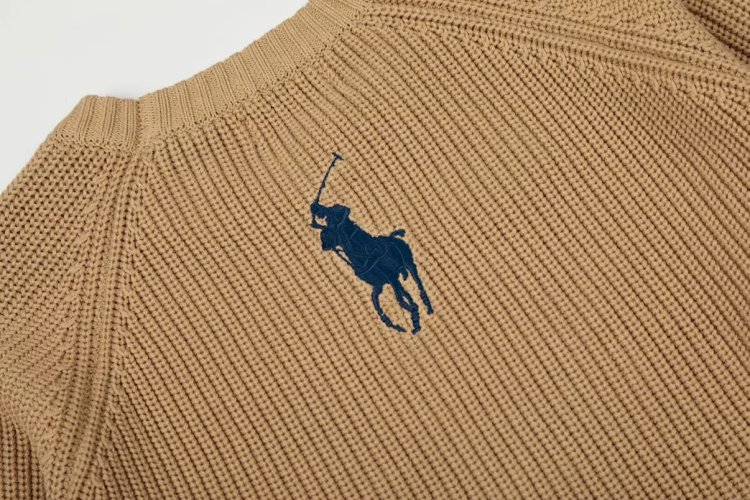 Ralph Lauren's new round neck embroidered knitted sweater | Supeerbuy Spreadsheet