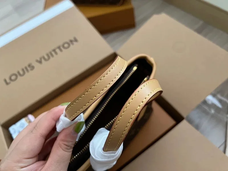 Louis Vuitton's new high-quality versatile single shoulder crossbody bag for women's retro trend | S