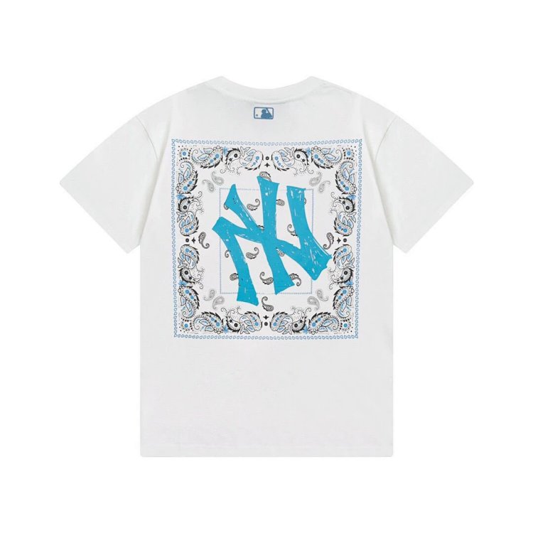 MLBLight luxury short sleeved t-shirt men's round neck half sleeved top unisex | Supeerbuy Spreadshe