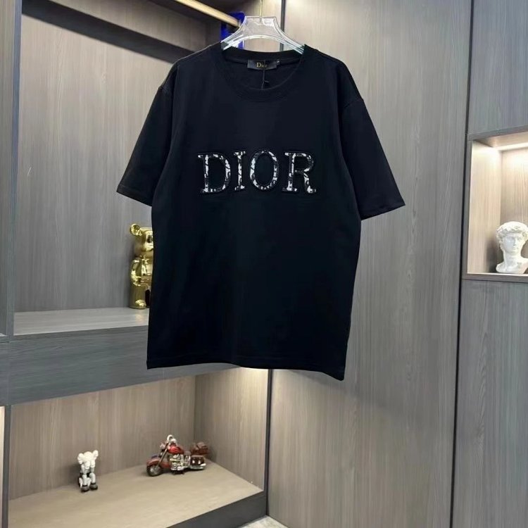 Dior light luxury short sleeved t-shirt | Supeerbuy Spreadsheet