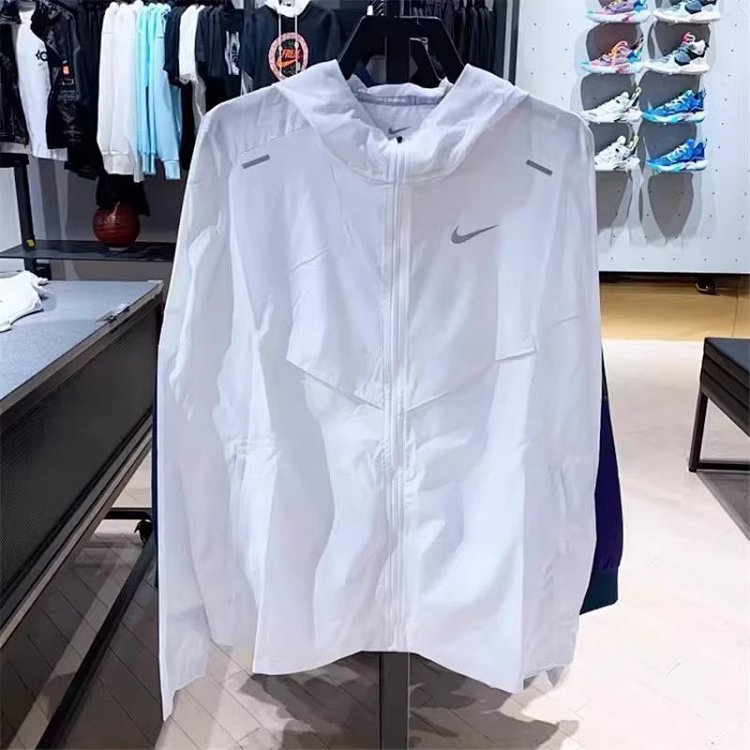 Nike outerwear men's cardigan women's unisex trendy brand spring and autumn monsoon runner jacket su