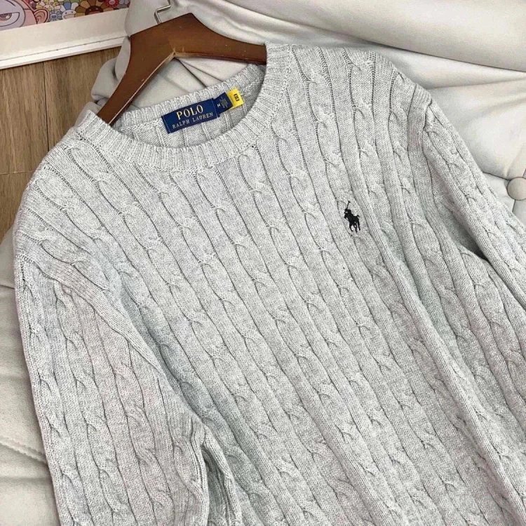 Ralph Lauren sweater Ralph round neck sweater pony sweater unisex | Supeerbuy Spreadsheet