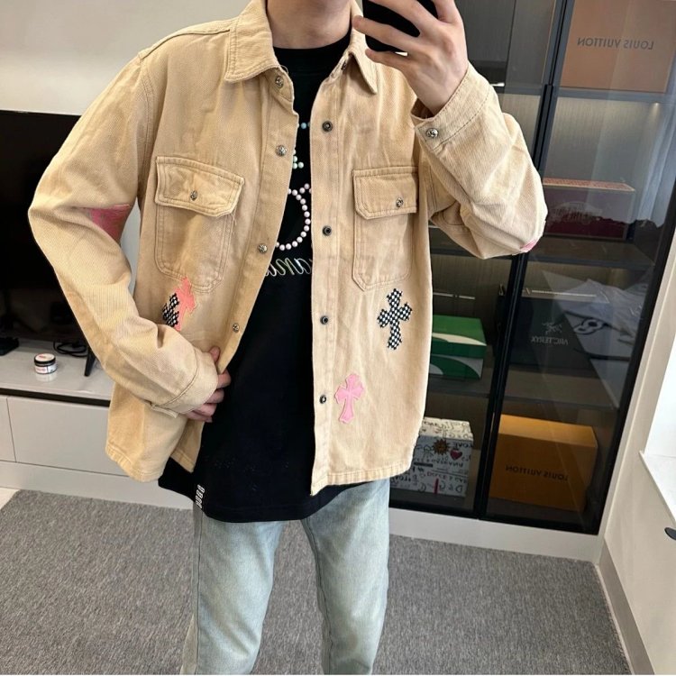 7743715359 Light Luxury Cowboy Coat Spring and Autumn Same Style Trendy Brand Men's Clothing | Supee