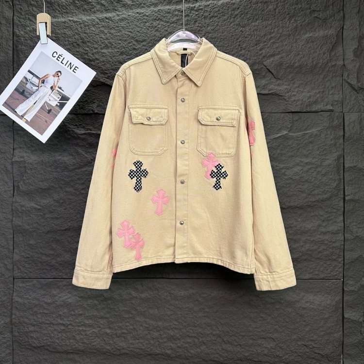 7743715359 Light Luxury Cowboy Coat Spring and Autumn Same Style Trendy Brand Men's Clothing
