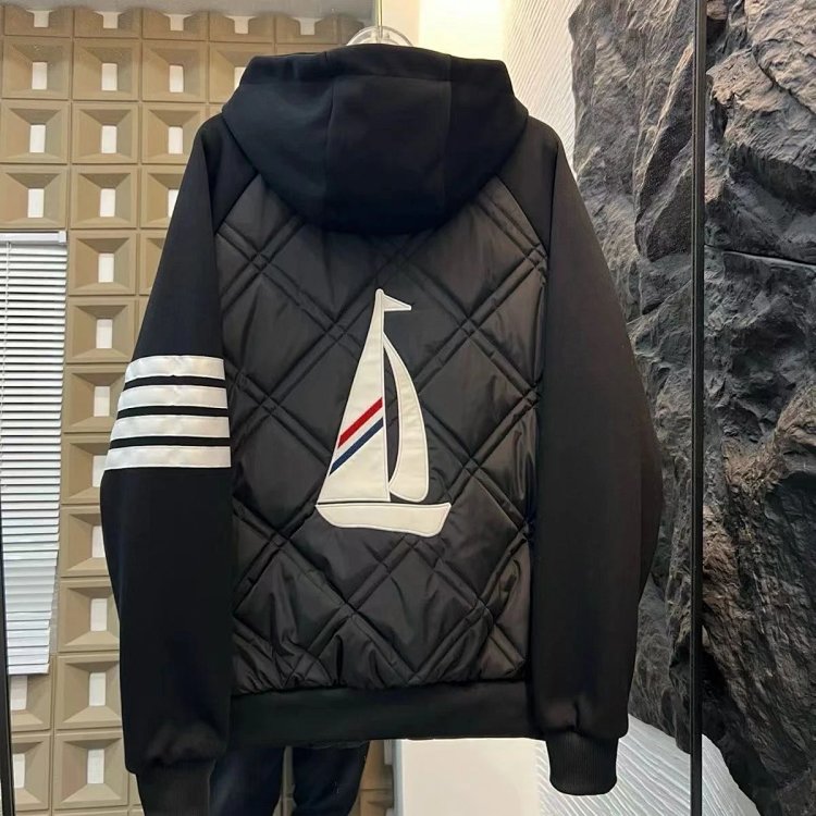 Sailing cardigan jacket, down cotton jacket, sailing four bar top | Supeerbuy Spreadsheet