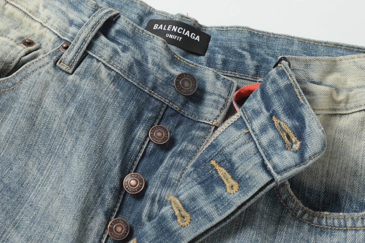 Balenciaga 25ss new Balenciaga silhouette denim pants from Balenciaga | Supeerbuy Spreadsheet