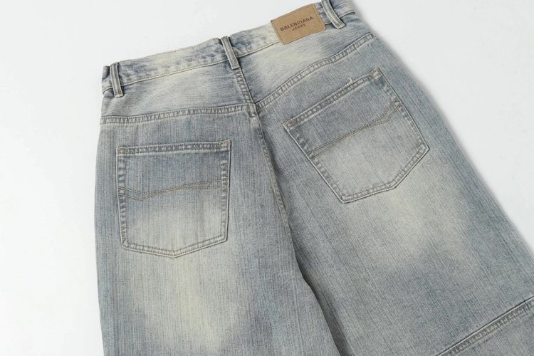 Balenciaga 25ss new Balenciaga silhouette denim pants from Balenciaga | Supeerbuy Spreadsheet