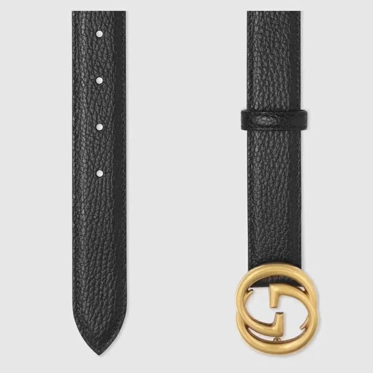 Gucci counter version cowhide double buckle waistband belt | Supeerbuy Spreadsheet