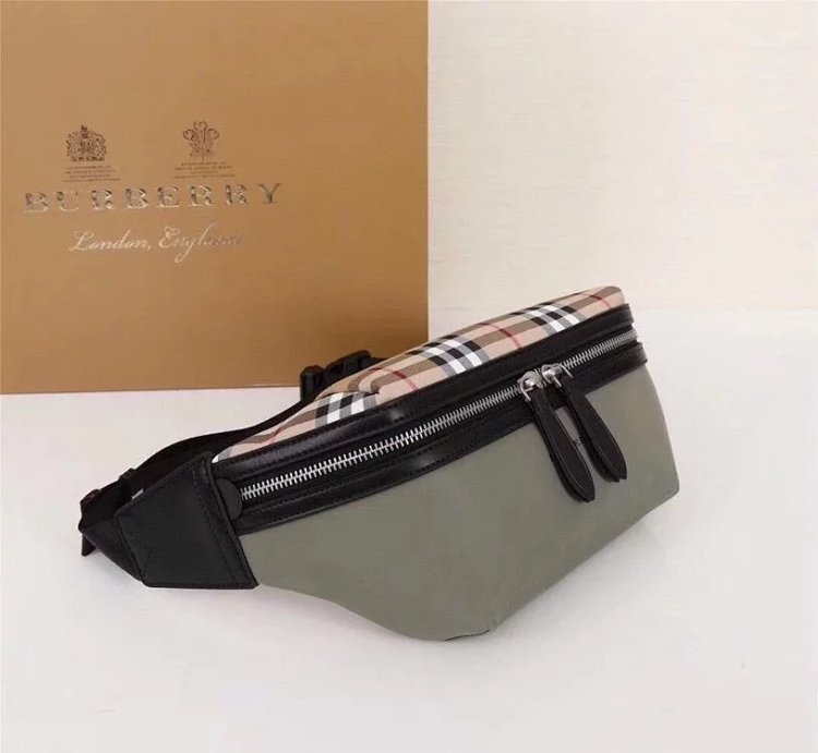 Burberry contrasting waist bag crossbody bag chest bag unisex | Supeerbuy Spreadsheet