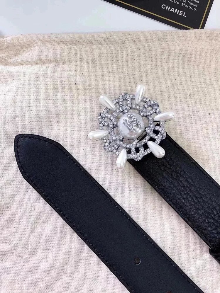 Chanel casual versatile full leather belt | Supeerbuy Spreadsheet