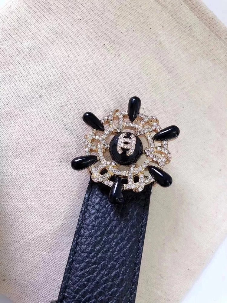 Chanel casual versatile full leather belt | Supeerbuy Spreadsheet
