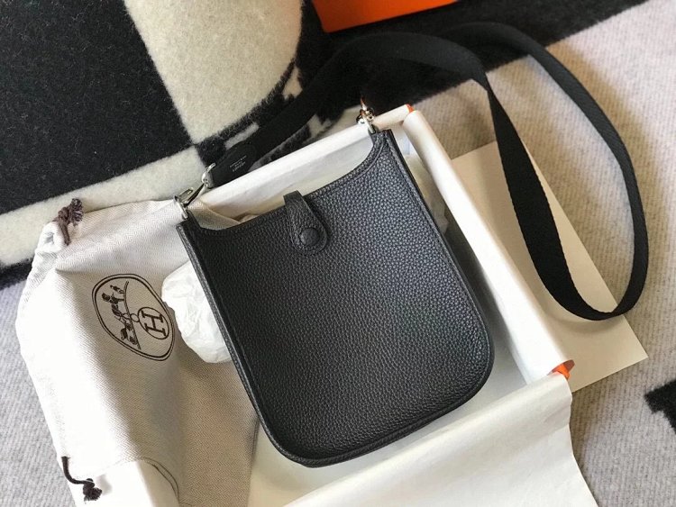 Hermes mini calf leather hollow shoulder crossbody buckle women's bag | Supeerbuy Spreadsheet