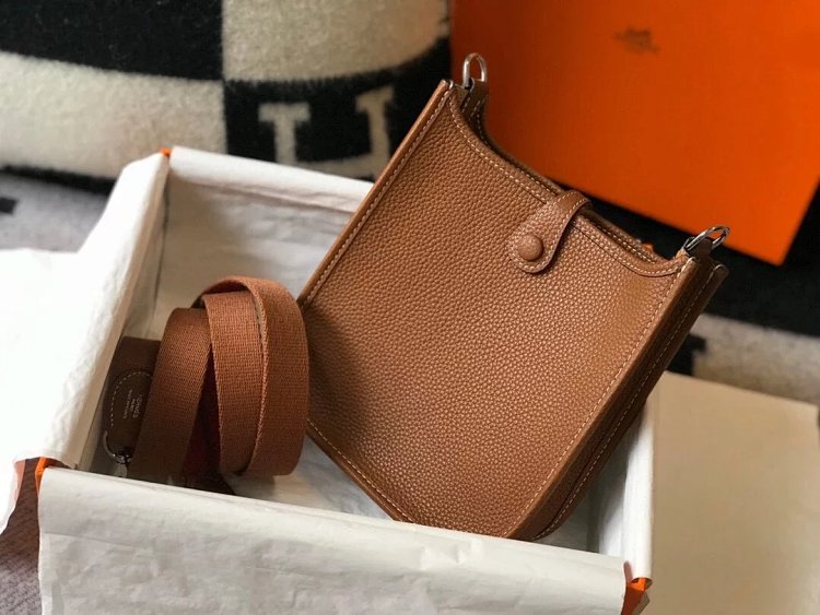 Hermes mini calf leather hollow shoulder crossbody buckle women's bag | Supeerbuy Spreadsheet