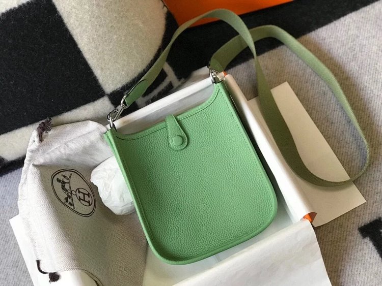 Hermes mini calf leather hollow shoulder crossbody buckle women's bag | Supeerbuy Spreadsheet