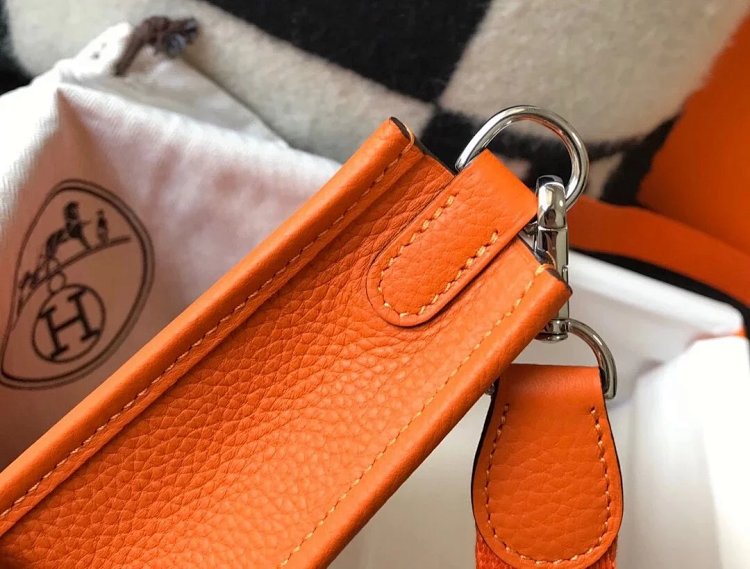 Hermes mini calf leather hollow shoulder crossbody buckle women's bag | Supeerbuy Spreadsheet