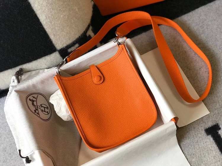 Hermes mini calf leather hollow shoulder crossbody buckle women's bag | Supeerbuy Spreadsheet