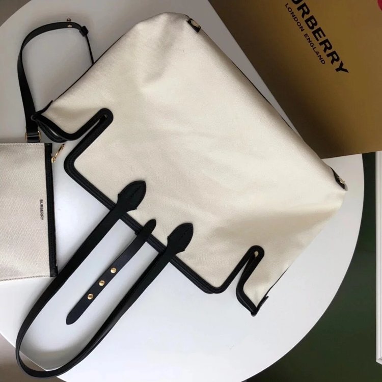 Burberry Belt ladies' large capacity tote bag shoulder bag | Supeerbuy Spreadsheet