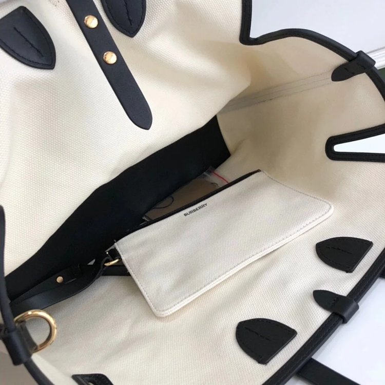 Burberry Belt ladies' large capacity tote bag shoulder bag | Supeerbuy Spreadsheet