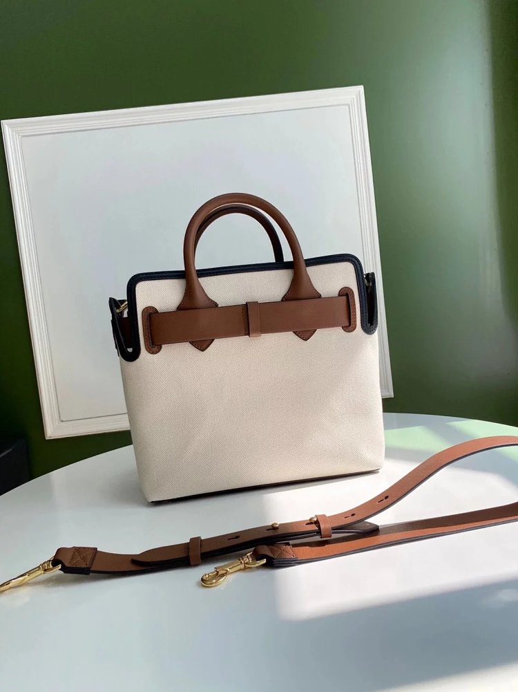 Burberry Belt ladies' large capacity tote bag shoulder bag | Supeerbuy Spreadsheet