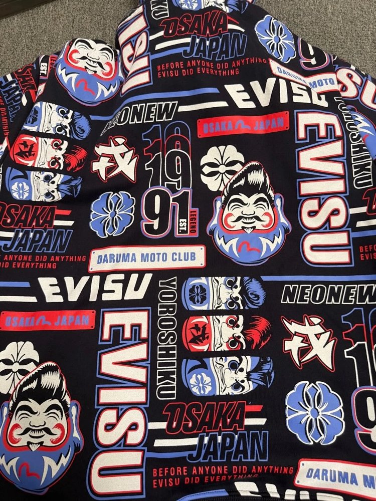 EVISU full print hoodie | Supeerbuy Spreadsheet
