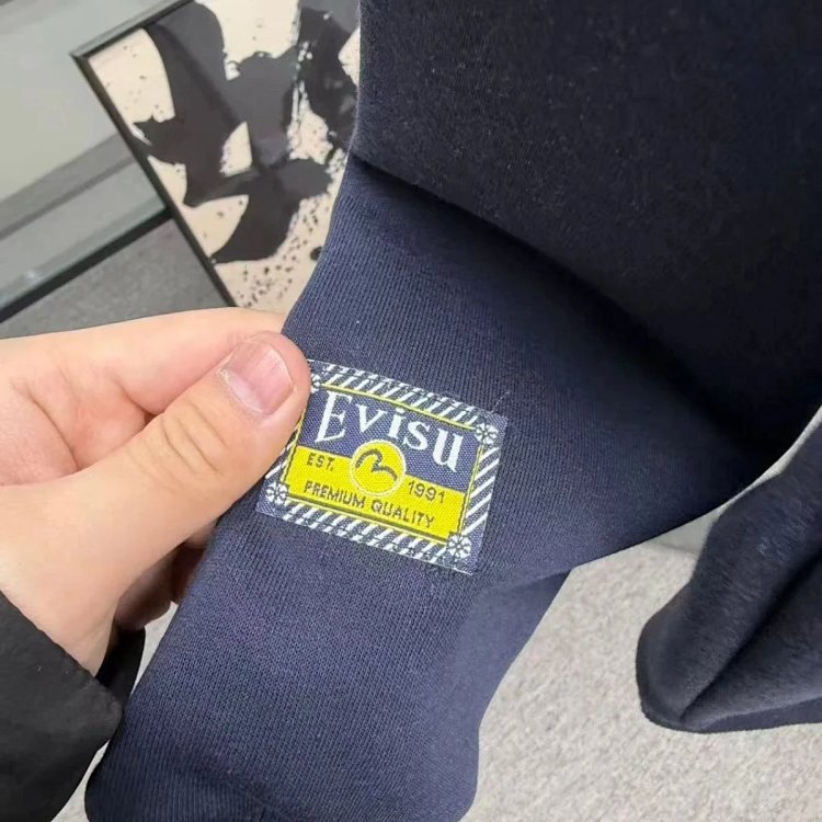 EVISU black and blue dual tone hoodie | Supeerbuy Spreadsheet