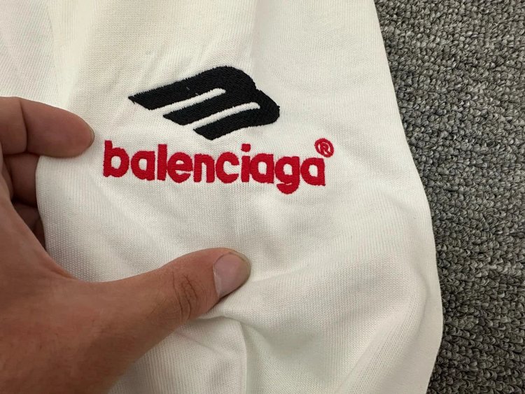 Balenciaga  Embroidered Printed T-shirt | Supeerbuy Spreadsheet