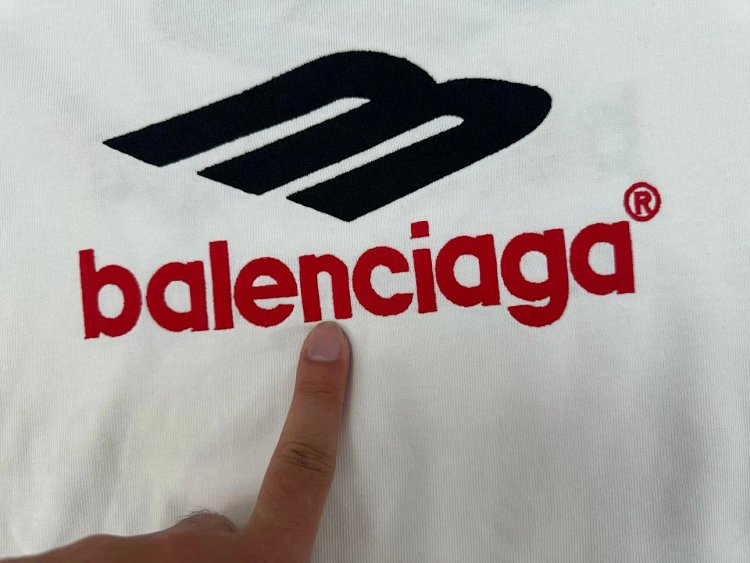 Balenciaga  Embroidered Printed T-shirt | Supeerbuy Spreadsheet