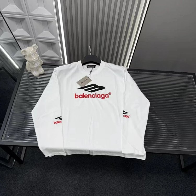 Balenciaga  Embroidered Printed T-shirt | Supeerbuy Spreadsheet