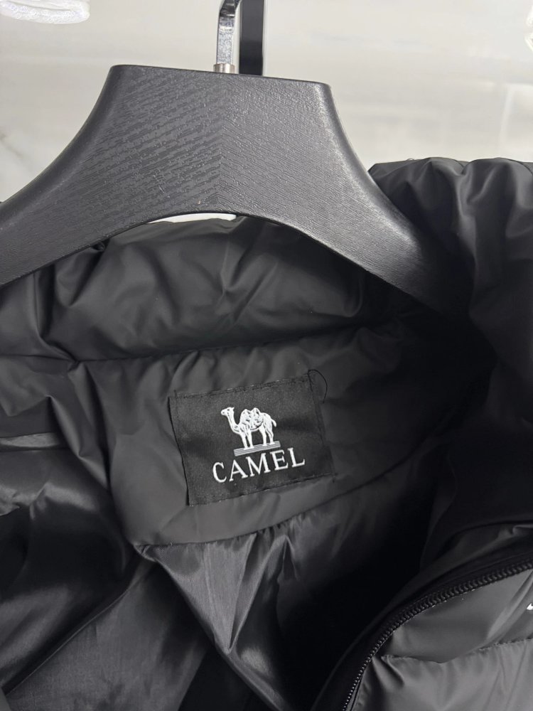 camel  Explosive embroidered down cotton hat that can be disassembled | Supeerbuy Spreadsheet