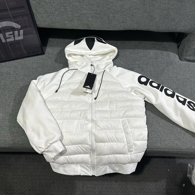 Adidas Pork rib shiny cotton jacket