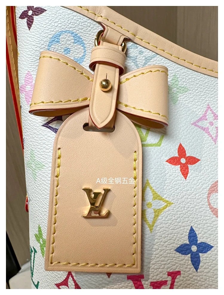 Louis Vuitton white tri colored CarryAll handbag | Supeerbuy Spreadsheet
