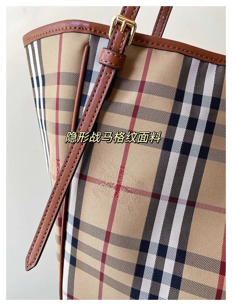 Burberry plaid pattern tote bag | Supeerbuy Spreadsheet