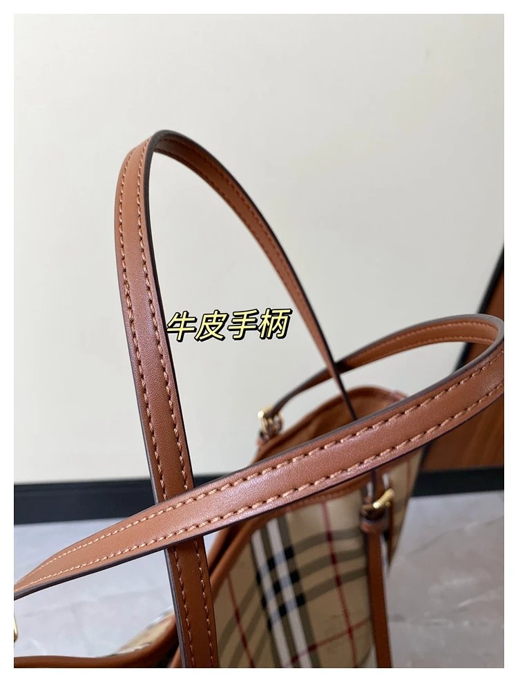 Burberry plaid pattern tote bag | Supeerbuy Spreadsheet