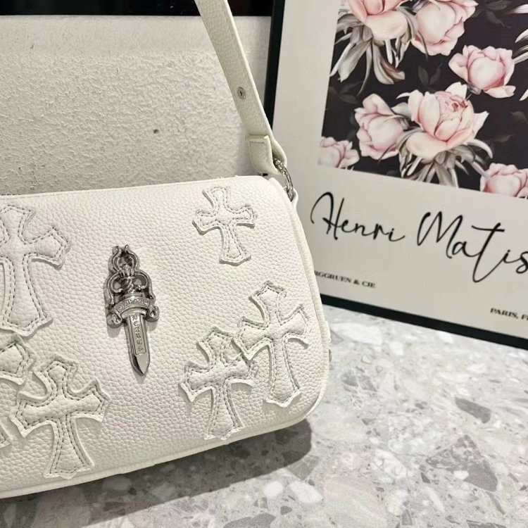 Chrome Hearts  Retro high-end lychee patterned shoulder bag | Supeerbuy Spreadsheet