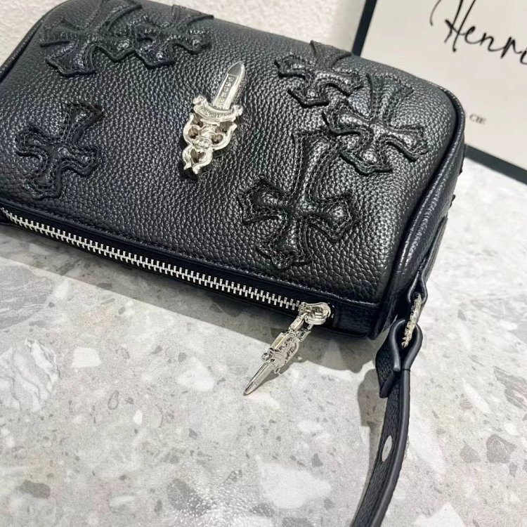 Chrome Hearts  Retro high-end lychee patterned shoulder bag | Supeerbuy Spreadsheet