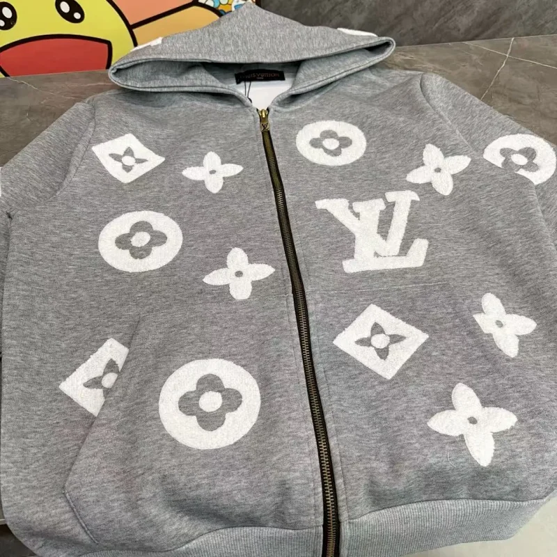 Louis Vuitton hooded zipper sweatshirt | Supeerbuy Spreadsheet