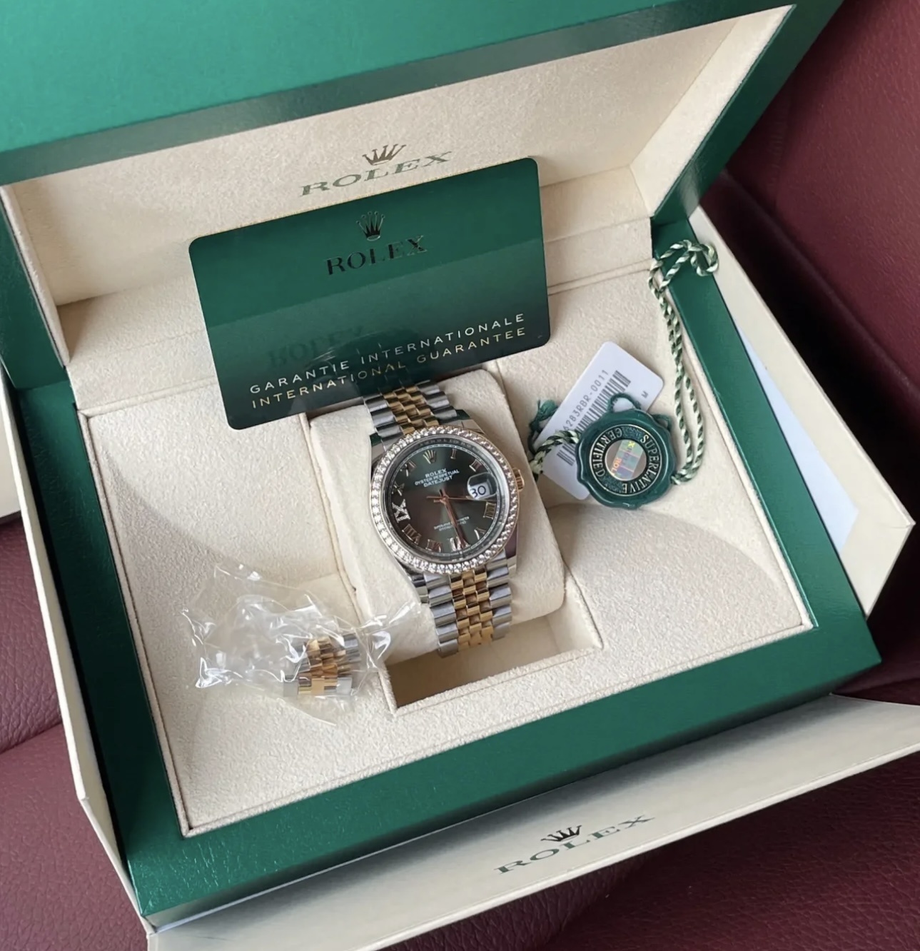 Rolex watch M126283rbr-0011 | Supeerbuy Spreadsheet